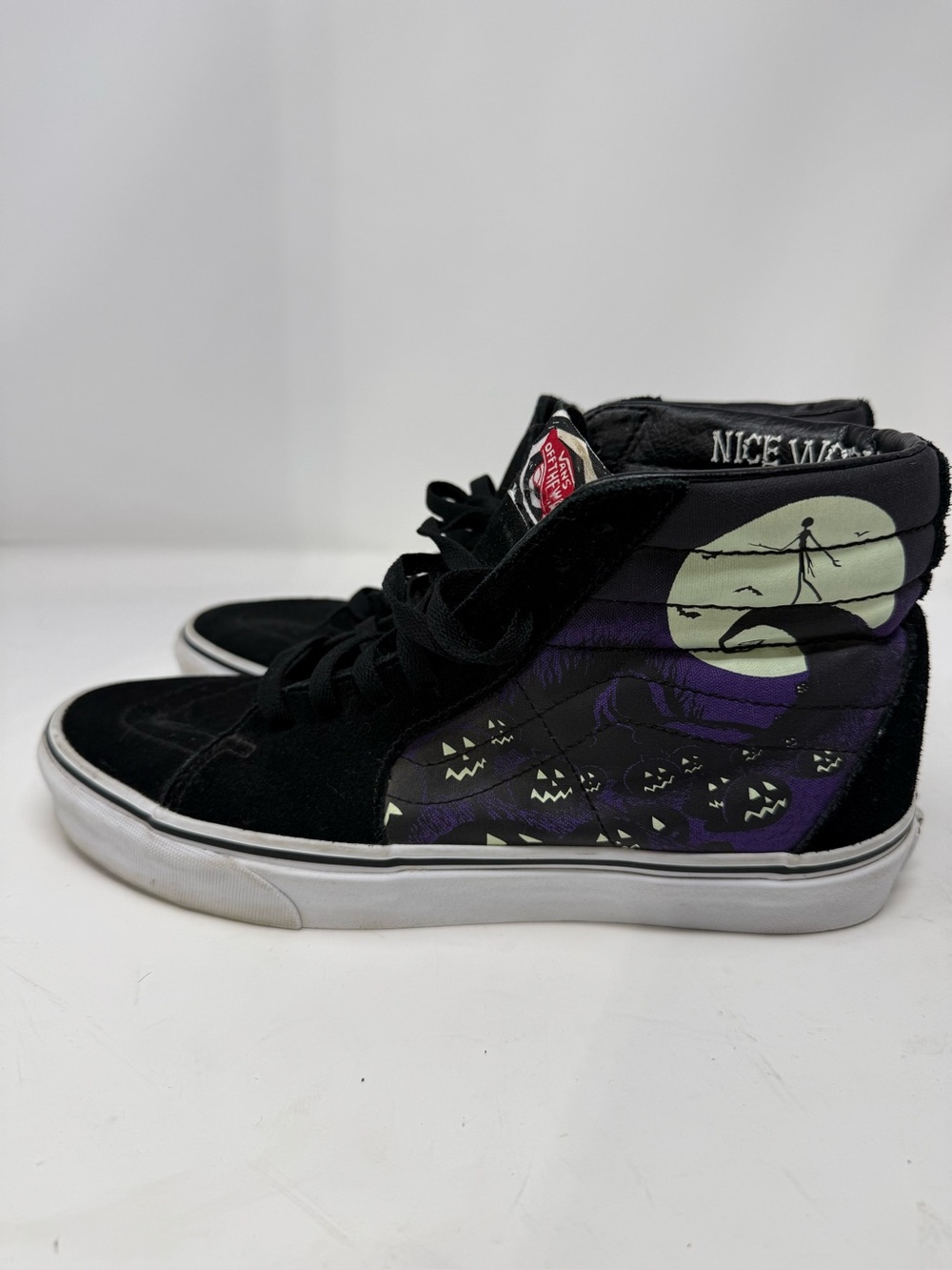 VANS Sk8-Hi Nightmare Before Christmas Jack's Lament W9/M10.5 Limited (UERMIV)
